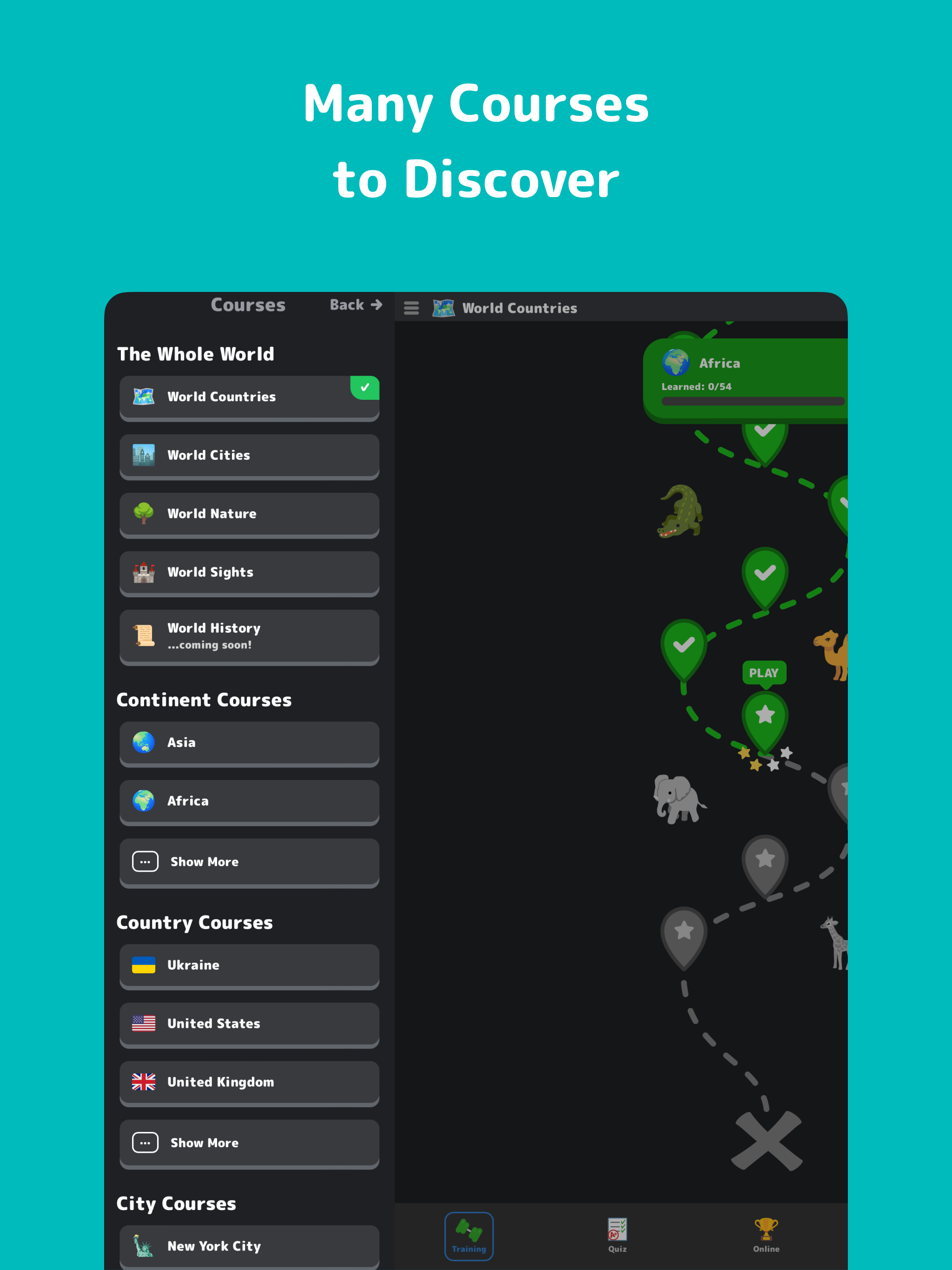 GeoChamp: Geography Map Quiz