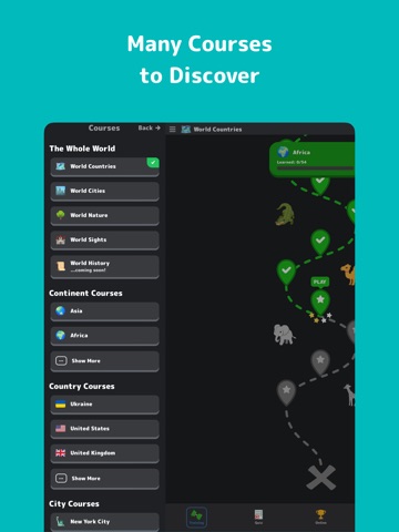 GeoChamp: Geography Map Quiz iPad screenshot