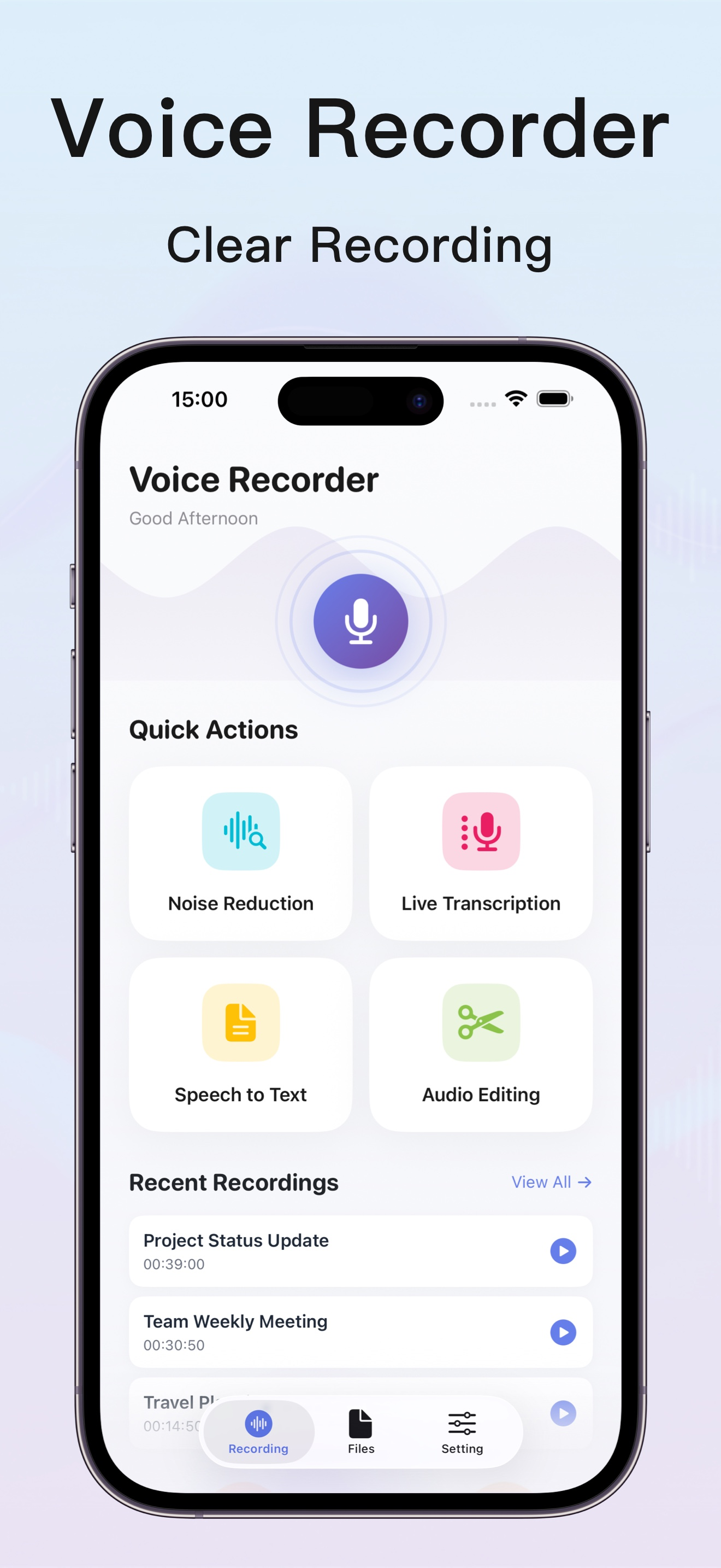 Voice Recorder - memos audio