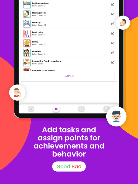 Screenshot #6 pour Points - Kids Behavior Tracker