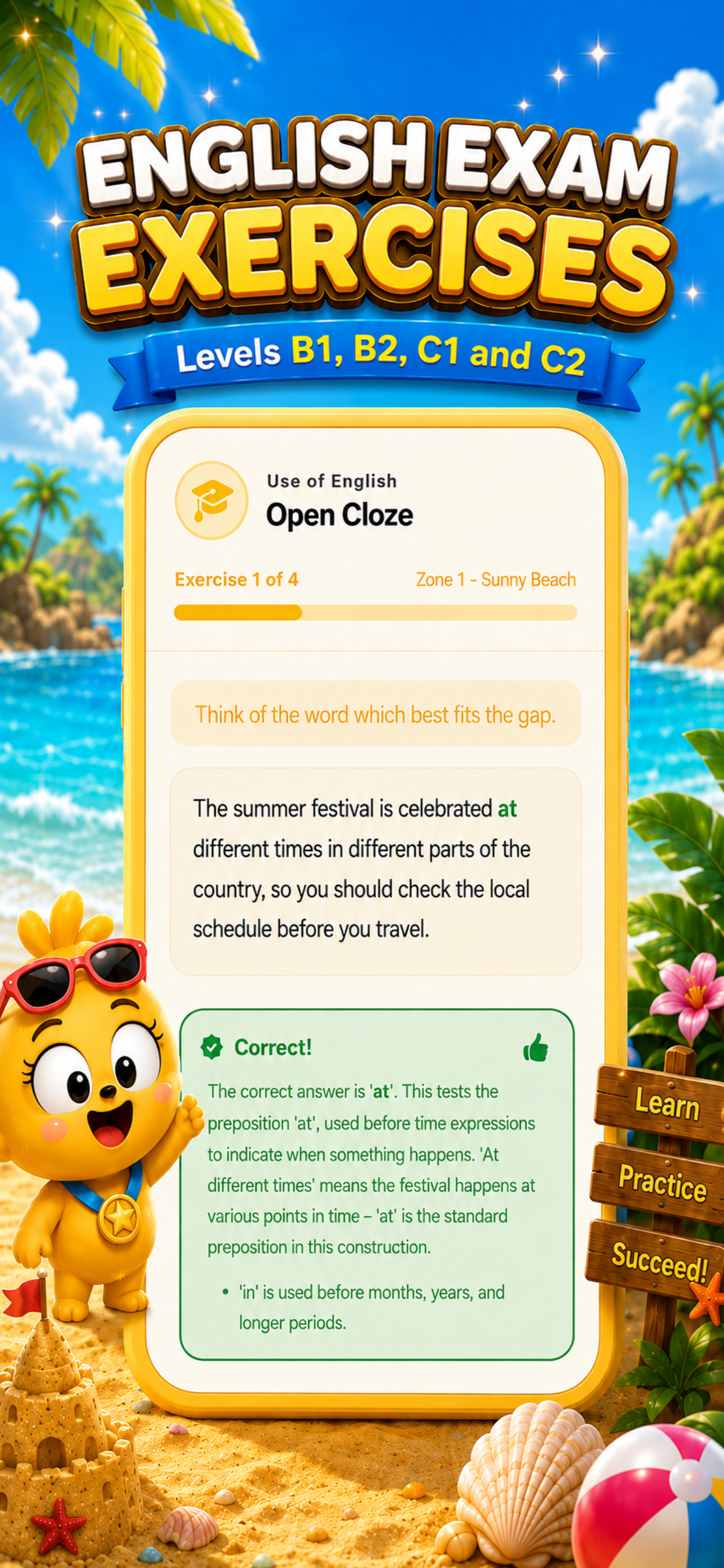 Cambridge Exam World screenshot 2