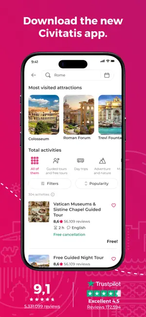 Civitatis: Fill your trip! screenshot 2