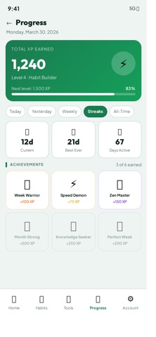HabitBuilder.pro Screenshot 7 of 9