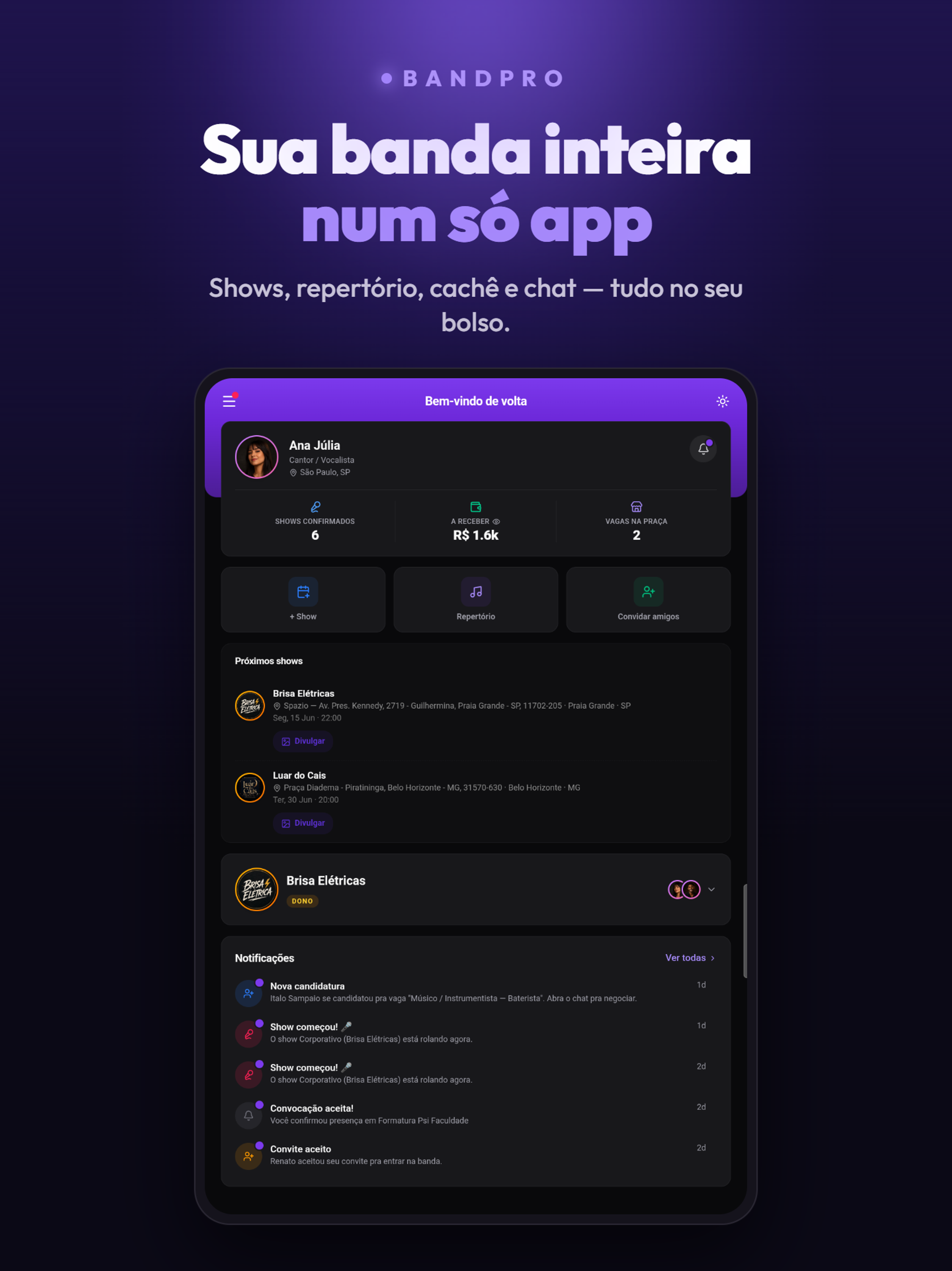 BandPro: Setlist & Gig Manager screenshot 8