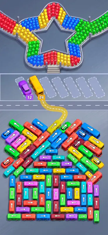 Car Jam - バスストップ ジャムゲーム screenshot 3 of 10