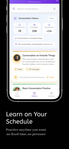 Speaky AI – Language Coach Screenshot 2 of 6