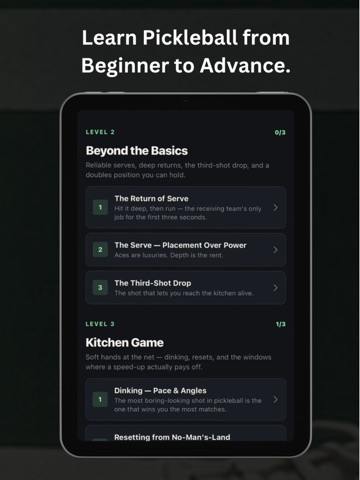 Tally: Everything Pickleball iPad screenshot 5