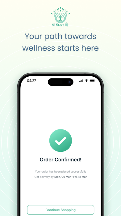 91Store: Online Home Wellness Screenshot