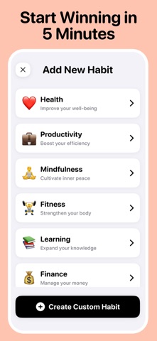 Focus Habits Daily Share screenshot