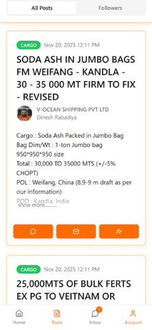 Charter Cargo Connect screenshot
