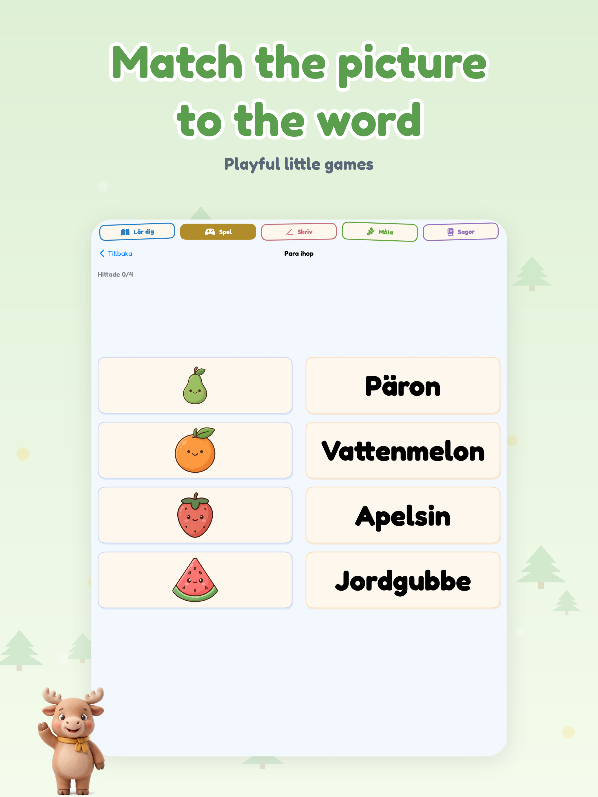 Lilla Älgen - Learn Swedish screenshot 16