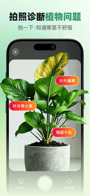 植物医生-拍照识花草看病诊断 screenshot 1