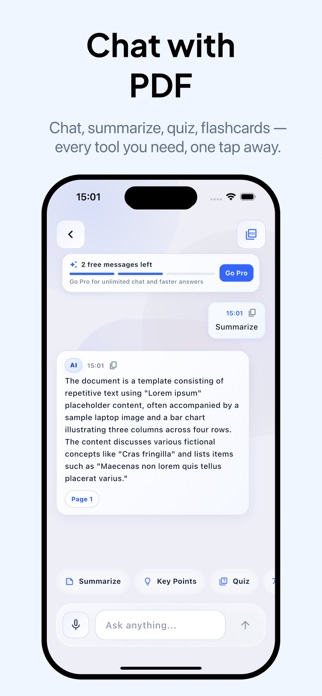 ChatPDF AI - Chat PDF Document Screenshot 8 of 10