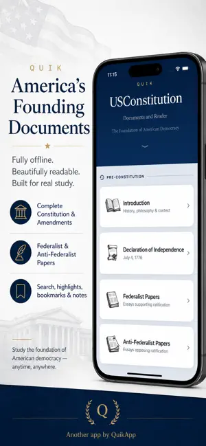 QuikUSConstitution screenshot 1