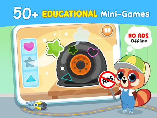 Kids Cars, Diggers and Trucks iPad screenshot 2 - Education app