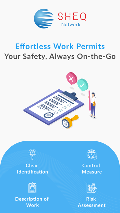 SHEQ Work Permit APP Screenshot