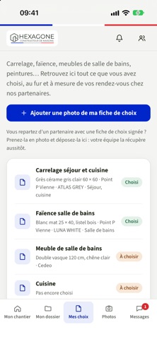Hexagone - Espace client screenshot 2