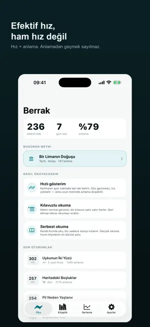 Berrak: Hızlı Okuma screenshot 1