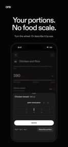 Ore: Calorie Tracker screenshot