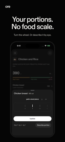 Ore: Calorie Tracker Screenshot 6 of 7