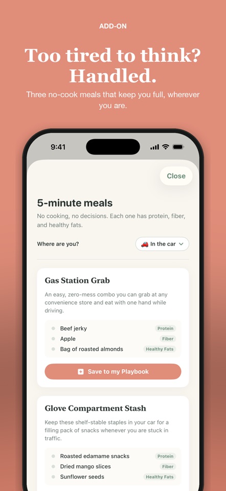 Add-On Satiety Coach screenshot 4
