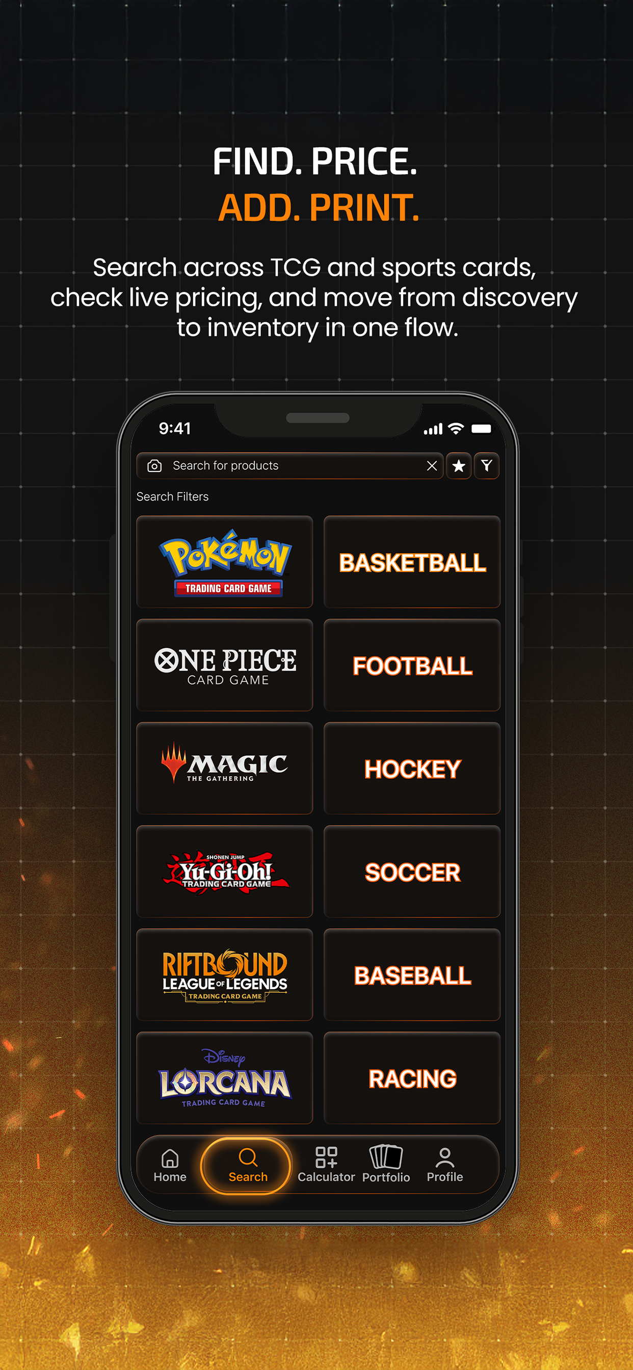 CardForge - TCG Pricing App