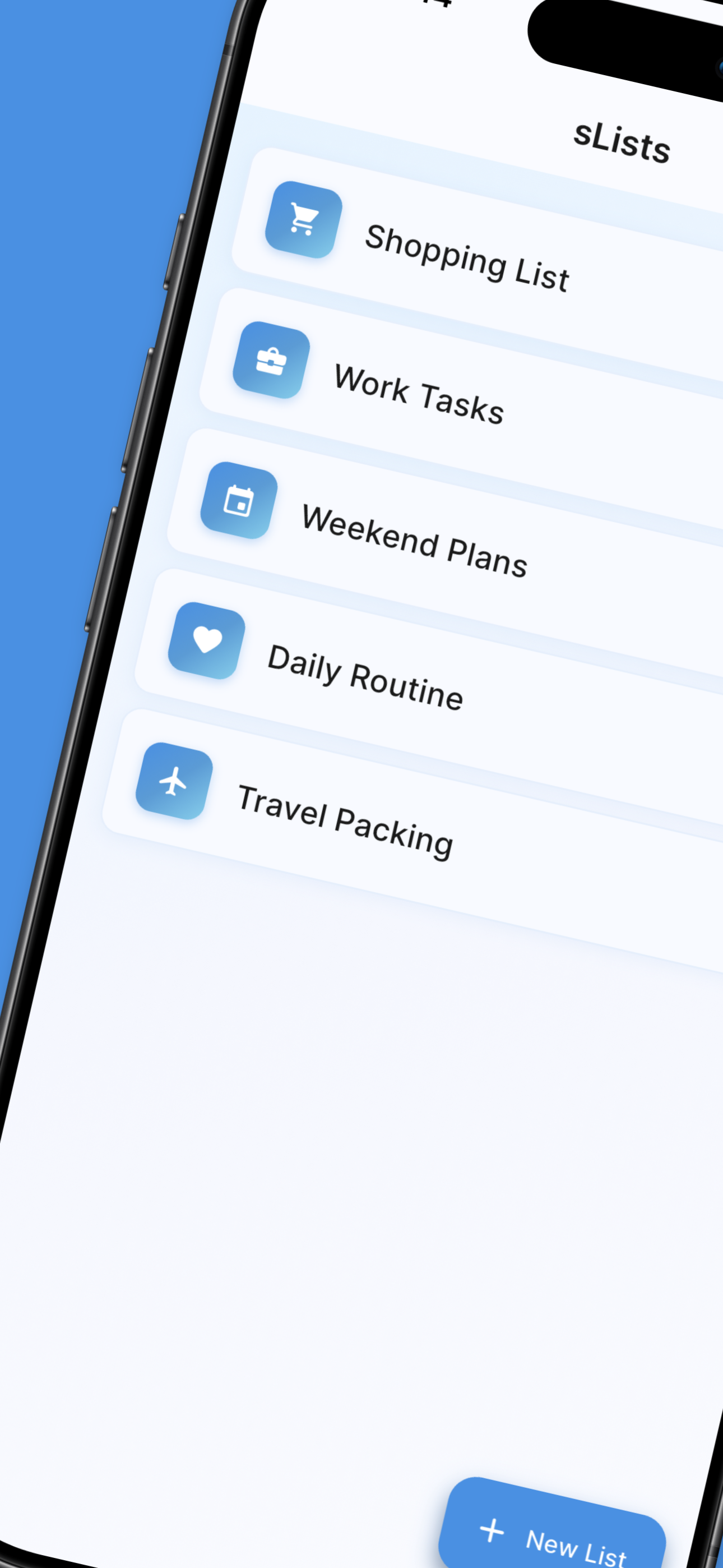 sLists - Smart Lists & Tasks