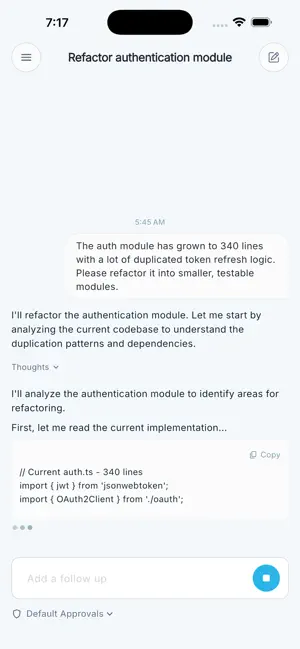 Snowflake CoCo iPhone screenshot 3