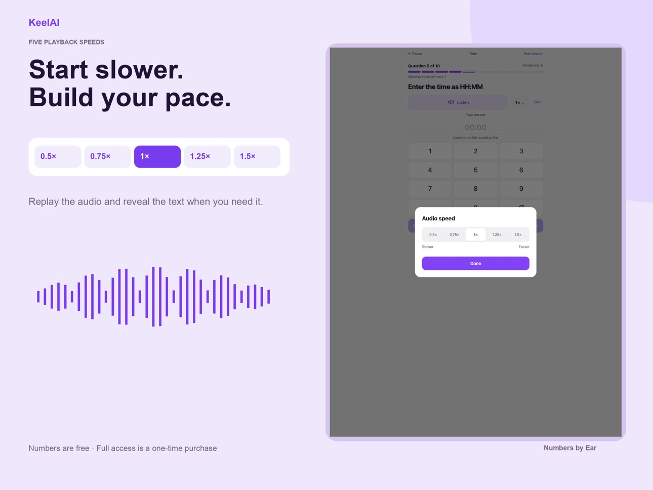 Screenshot 12 of Numbers by Ear — KeelAI
