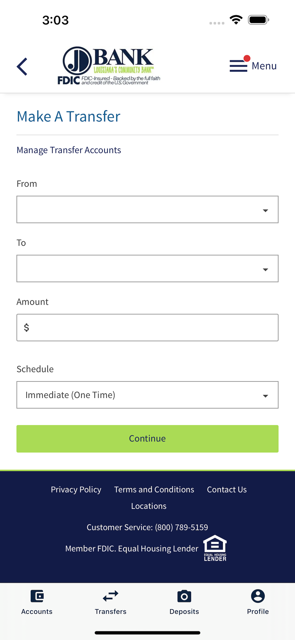 JD Bank Mobile screenshot 6