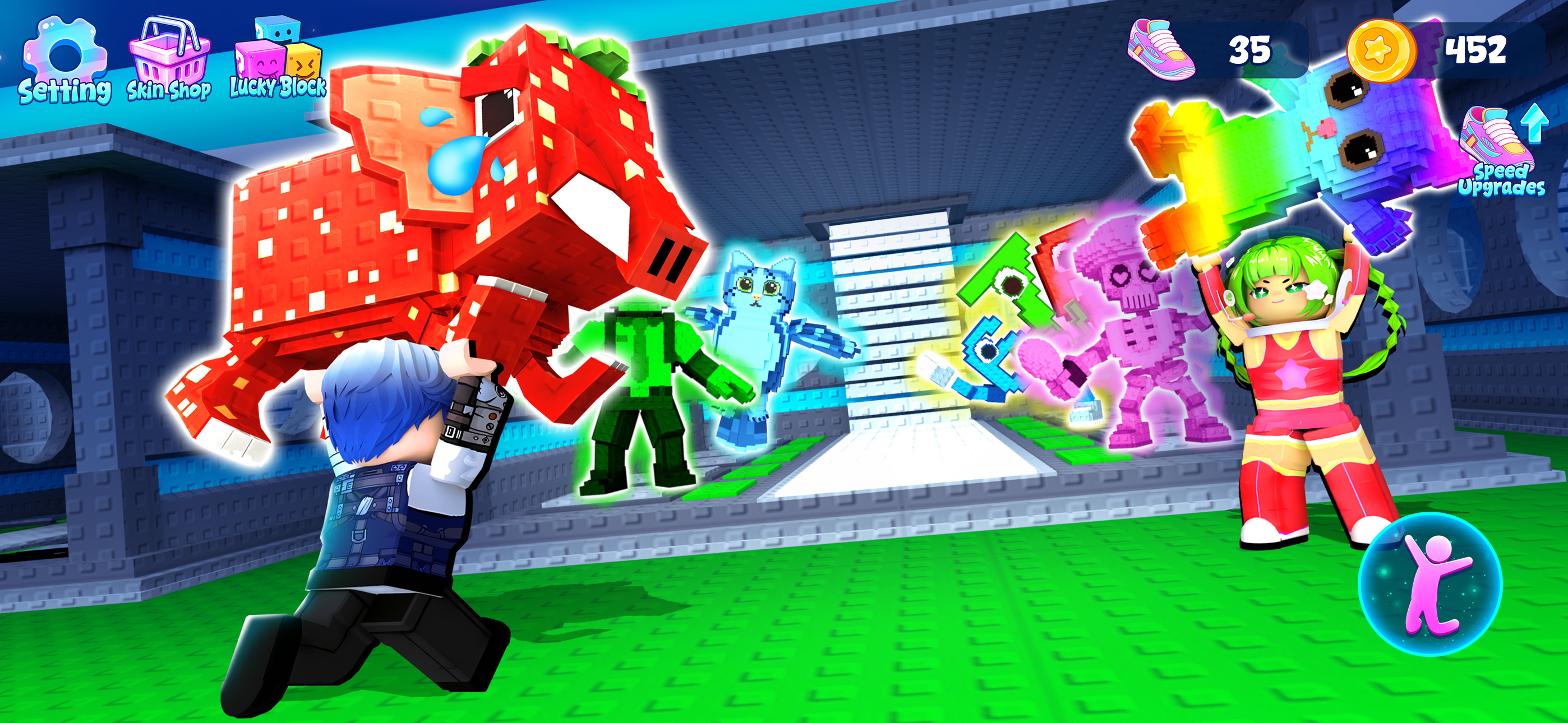 Block Chase: Lucky Run