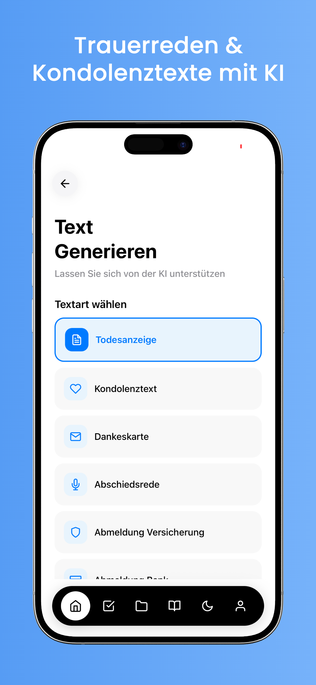 Abschiedsraum