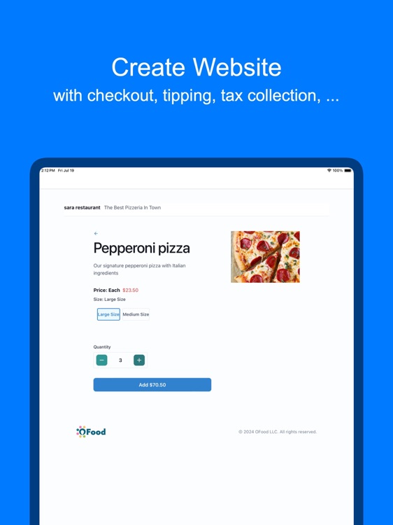 OFood Point of Sale (POS)