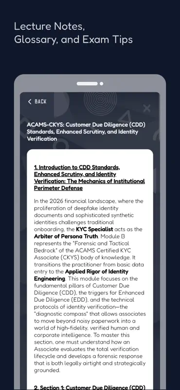 ACAMS AML Prep: with AI screenshot 5 of 7