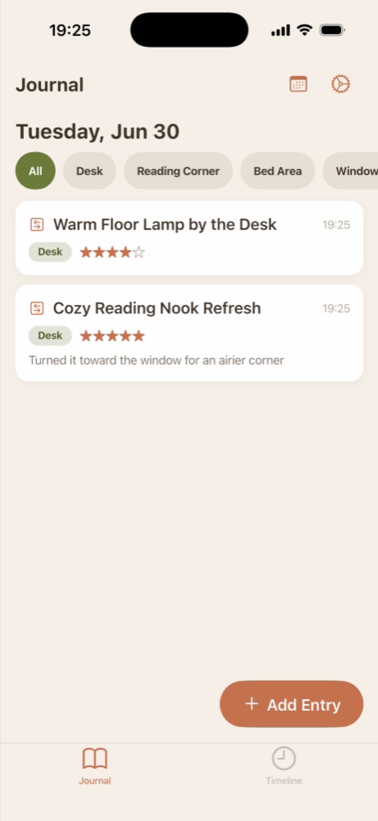 Screenshot 5 of AltarSpace Journal