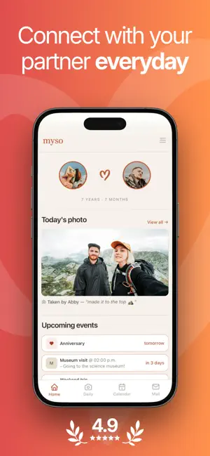 Myso: Relationship App screenshot 1