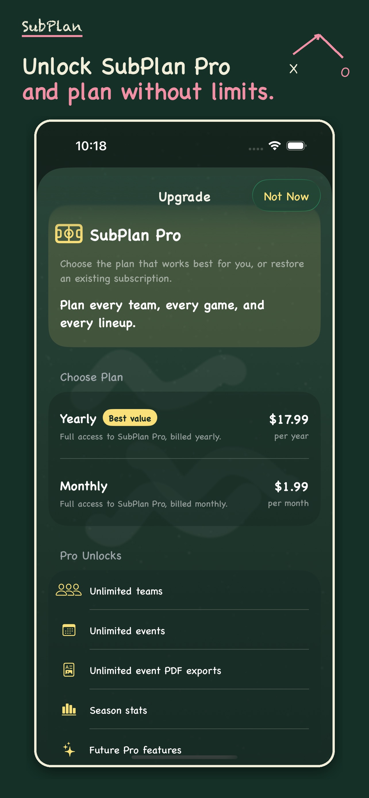 Screenshot 10 of SubPlan