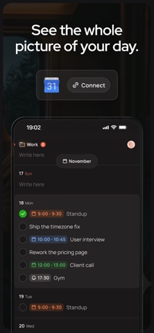 Paso: Timeline Planner screenshot