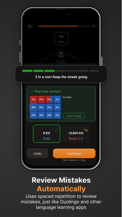 GTO Poker Trainer - PlusEV screenshot-3