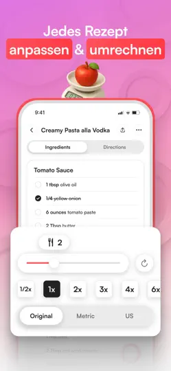 Screenshot von Osta: Rezepte Speichern auf dem iPhone 6