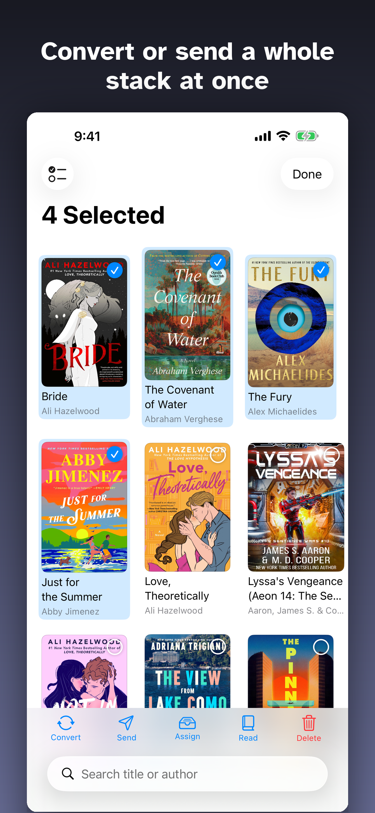 eBouquin Ebook Library Manager screenshot 6