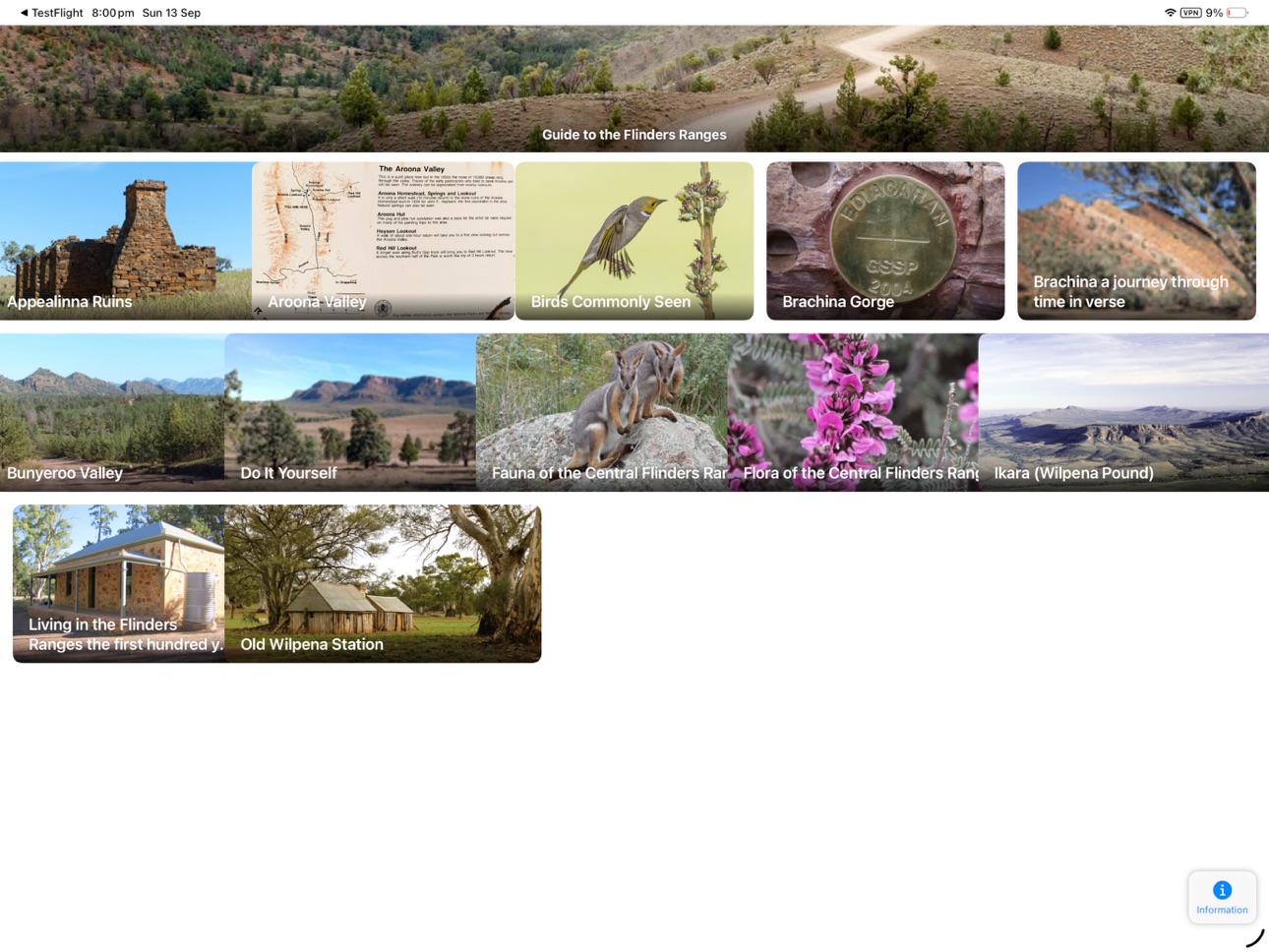Screenshot 5 of Guide to the Flinders Ranges