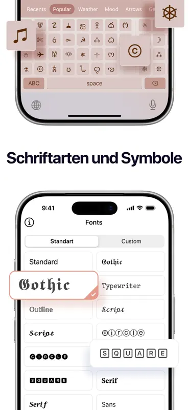 Fonts Art - Schriftarten App screenshot 2 of 7