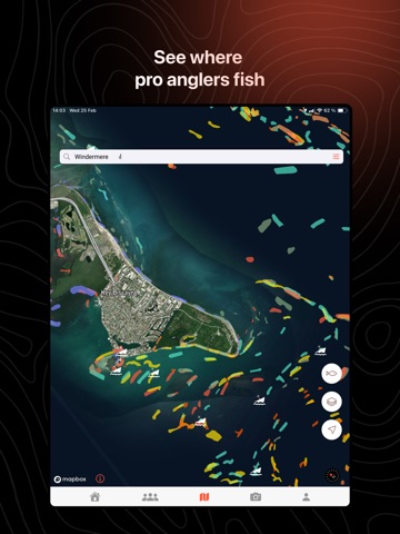Fishbuddy: Fishing Spot Finder iPad screenshot