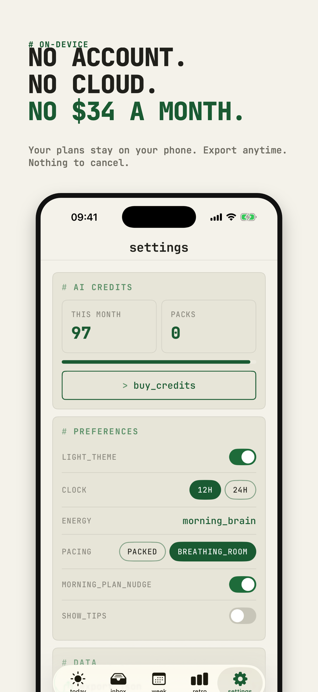 AI Daily Planner : SLATE screenshot 9