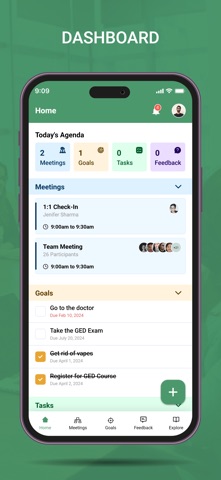 Hourglass Leadership iPhone screenshot