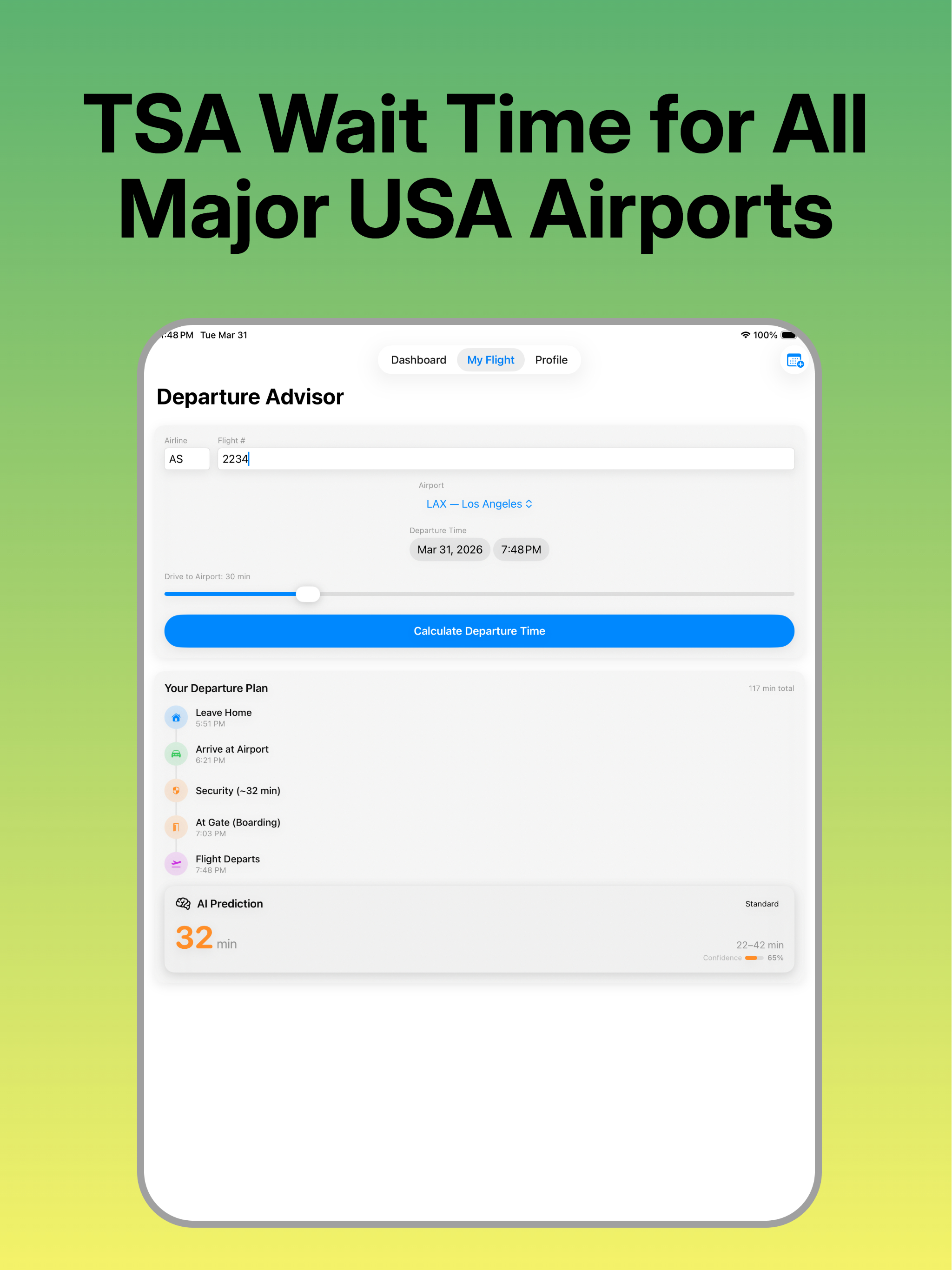 TSA Wait Times-AI Predictions screenshot 8