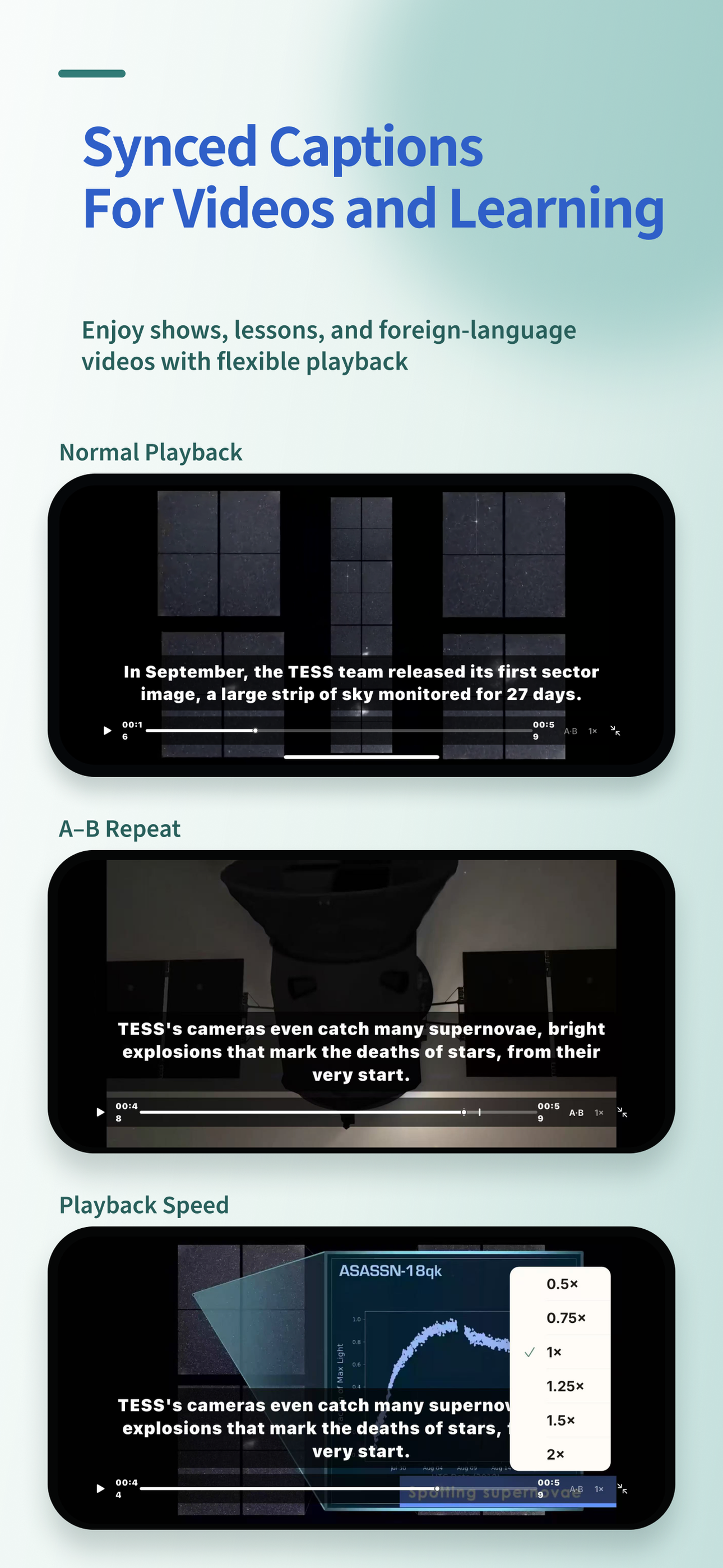 Ariya: Transcribe & Captions screenshot 3