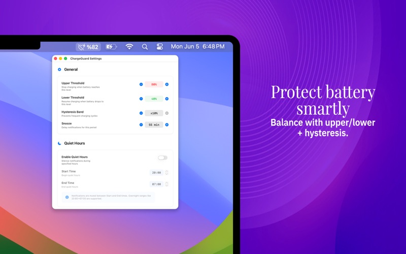 Integrity Battery Protector screenshot