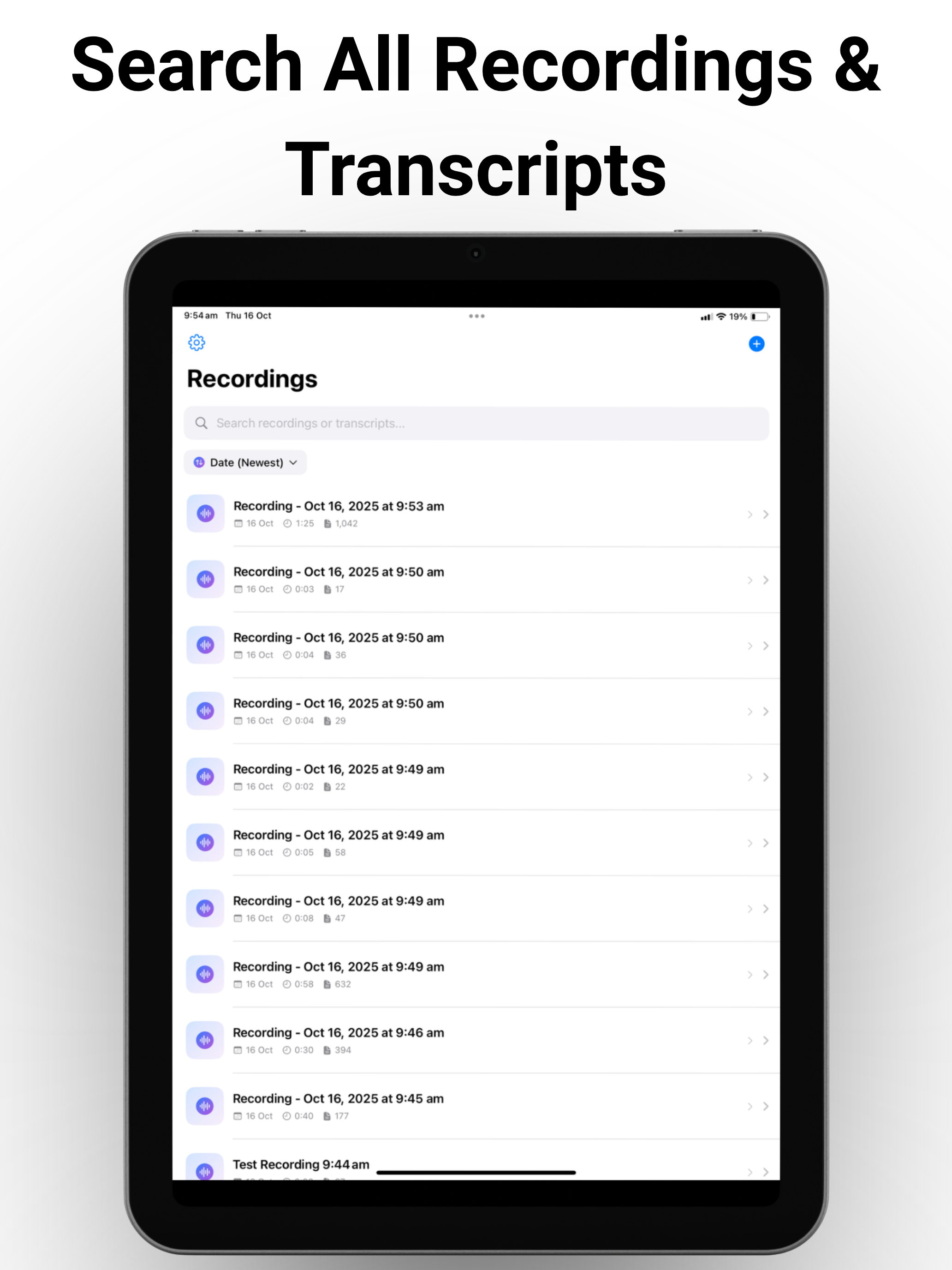Lecture Note Taker - NexaNote screenshot 10